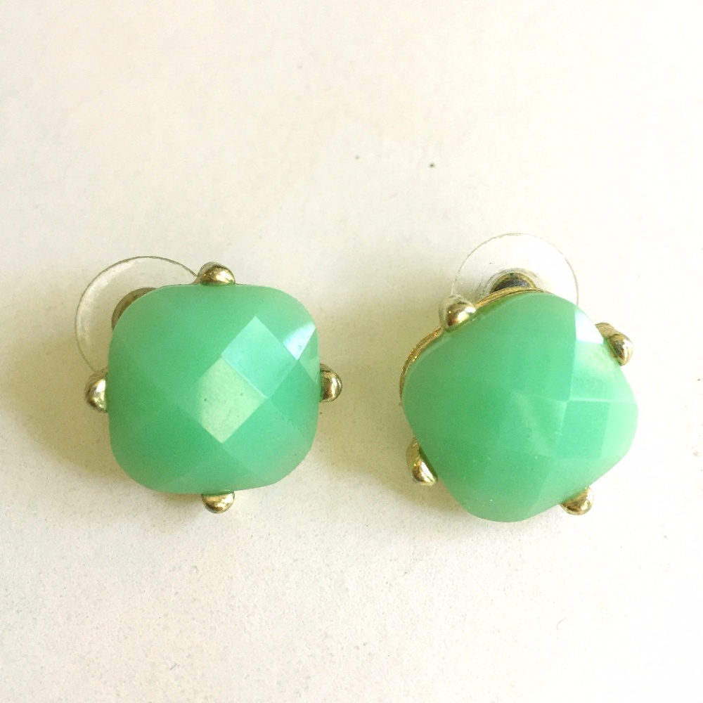 Francescas Blue/Green Stud Earrings