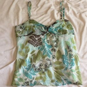 Ann Taylor Loft Spaghetti Strap Tank Size 12