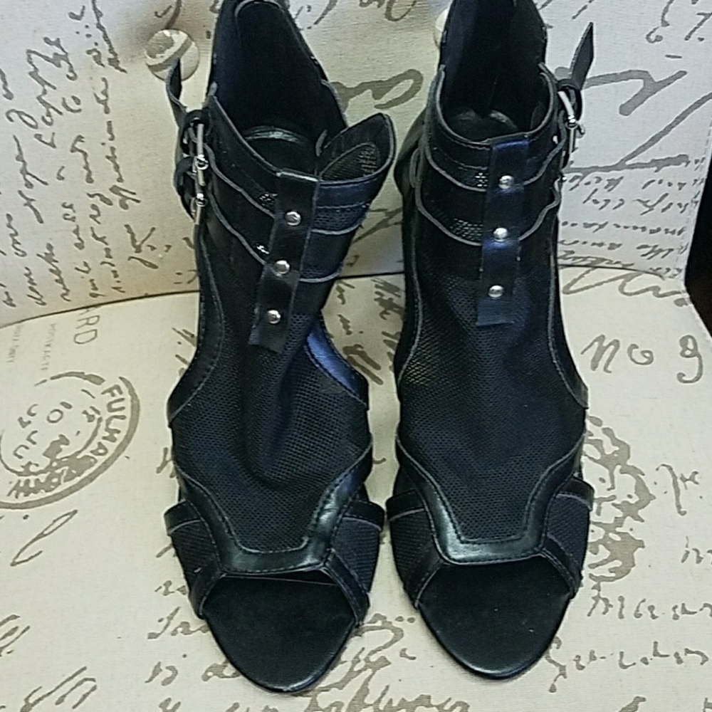 Nine West Open Toe Bootie