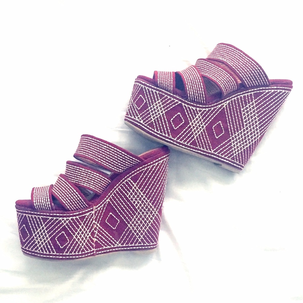 SOLD Jeffrey Campbell Elizer Platform, Fits 8-8.5