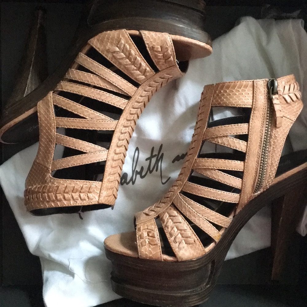 Elizabeth & James heels