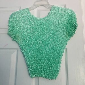 Women's popcorn shirt. Sz small. Worn once