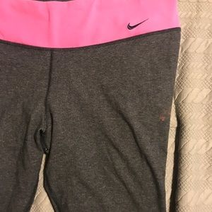 Nike cropped workout pants.