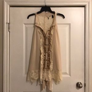 The Buckle BKE Boutique Funky Lace Blouse