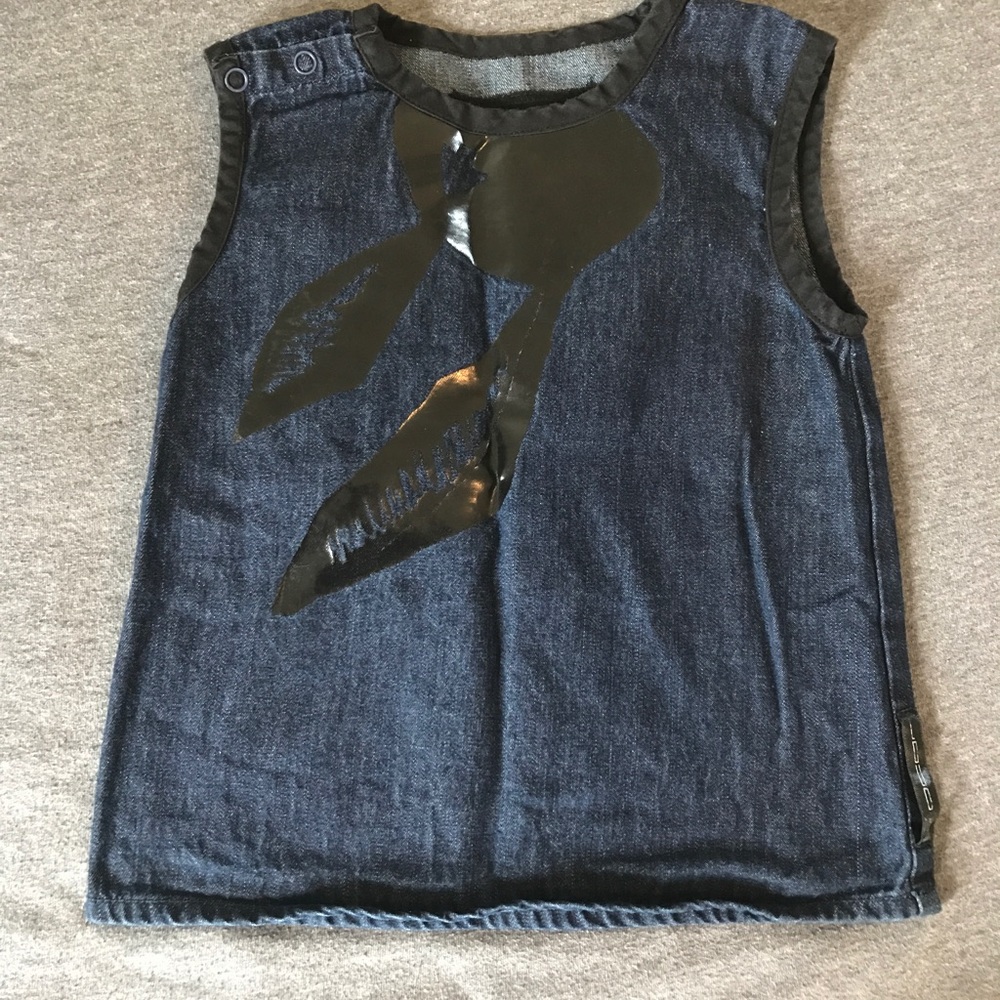 LOUD Apparel denim dress/tank top, size 24m