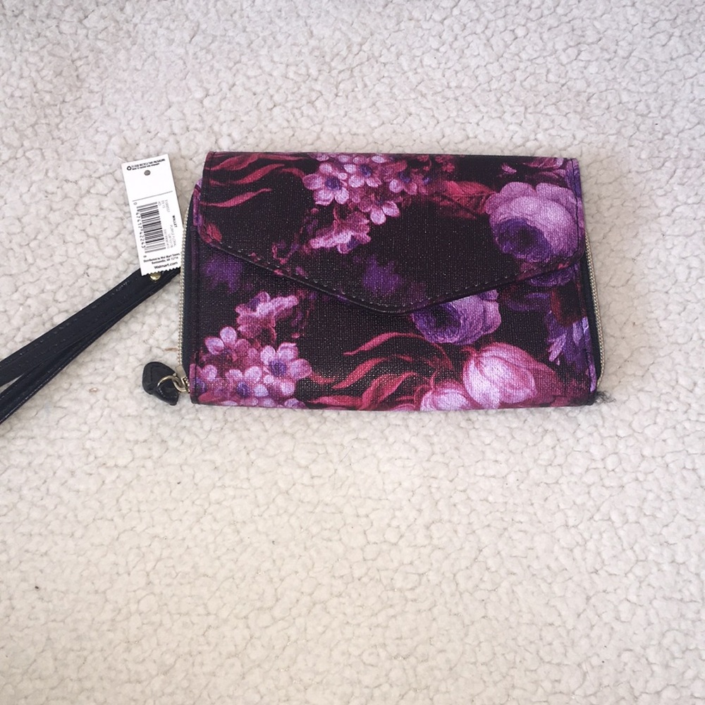 Floral wallet