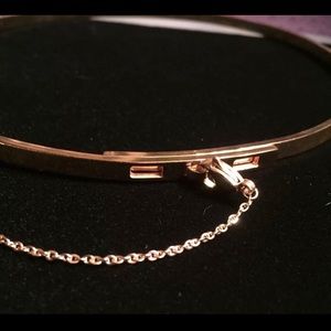 Thin Safety Chain Choker.  Gold, Rose Gold, Silver
