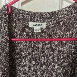 Garage Open knitted sweater(cardigan)