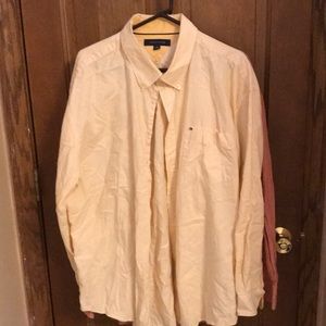2 sold 2XL Tommy Hilfiger button down shirts