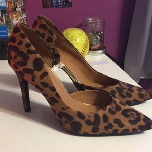 Adorable Cheetah Print Heels