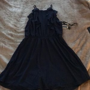 Navy blue dress