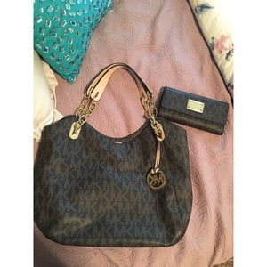 Michael Kors Purse and Wallet