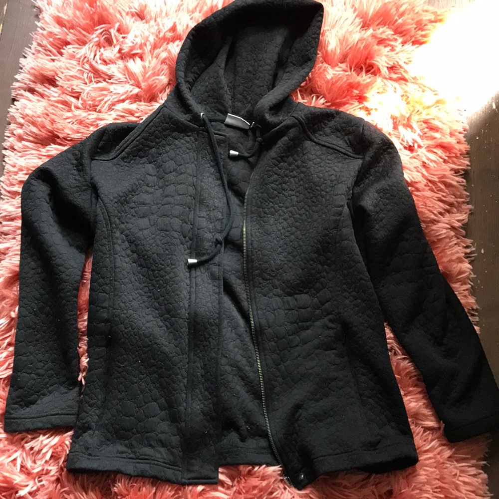 Black patterned jacket