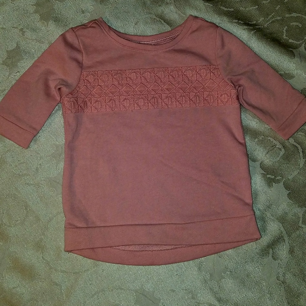 Toddler Girl 3/4 Sleeve Tee