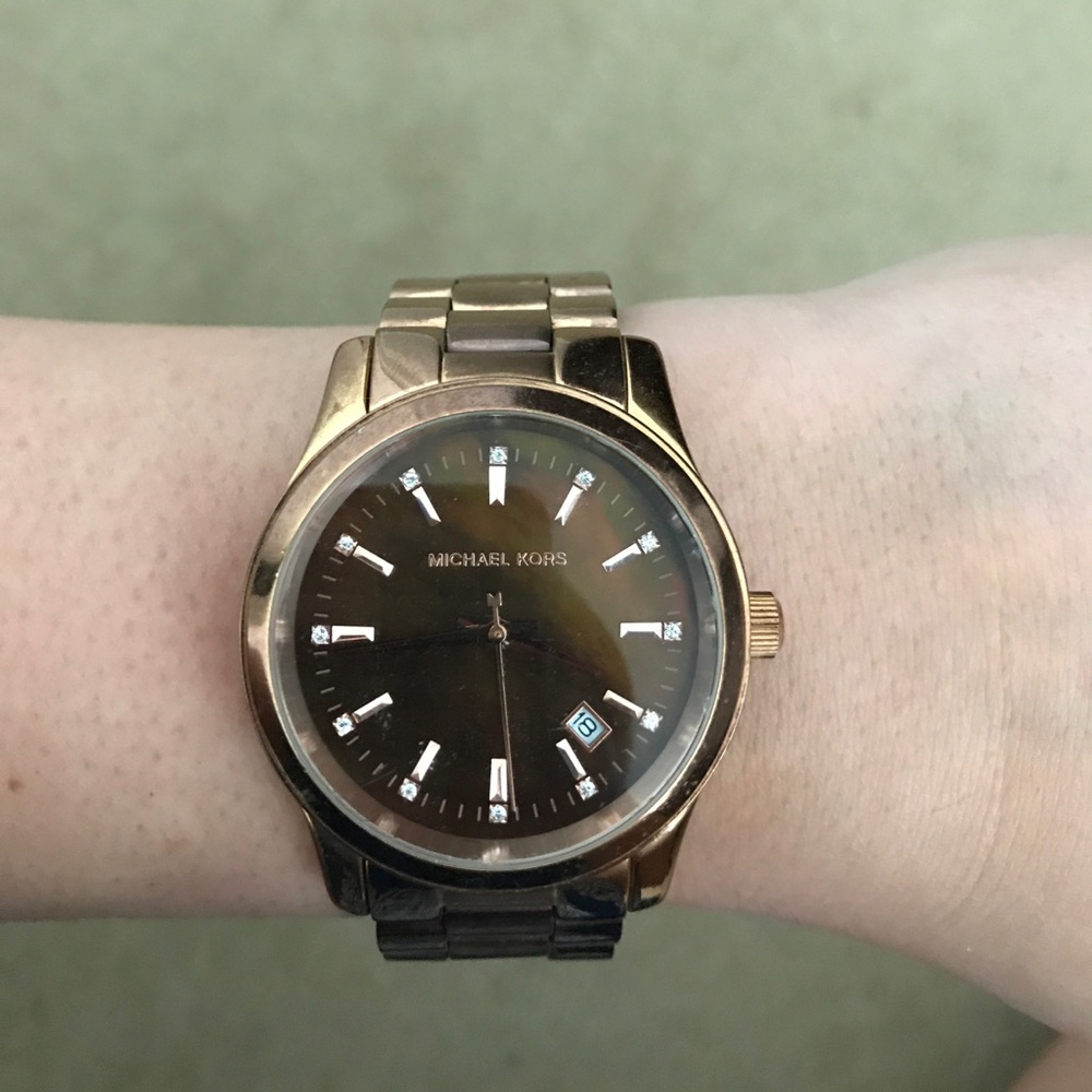 Rose Gold Michael Kors Watch