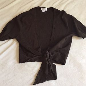 Ann Taylor Loft Brown Top Size Large