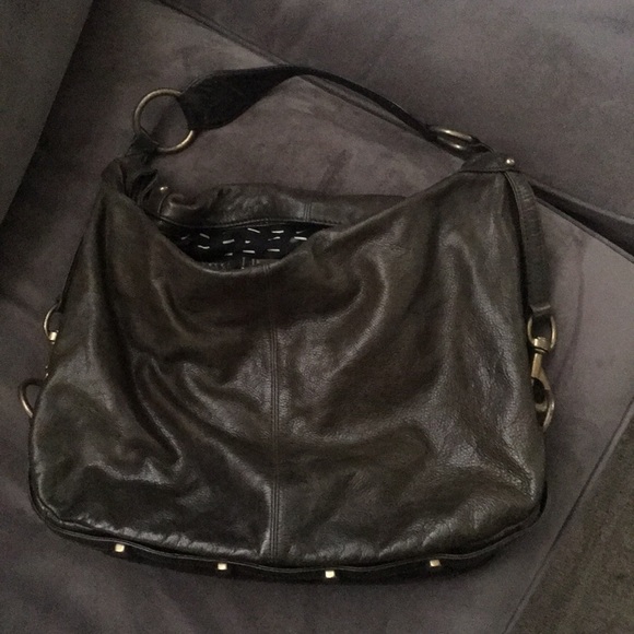 M.A.B. Hobo Bag - Black - Rebecca Minkoff Rebecca Minkoff large dark green hobo bag