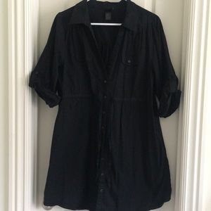 H&M Black Shirtdress