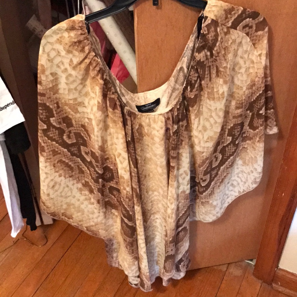 Beautiful snake skin dress or cover up
