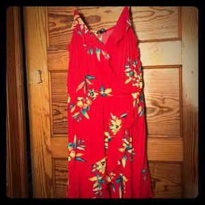 This season's EXPRESS ruffle dress!