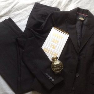 J. Crew Black Suit
