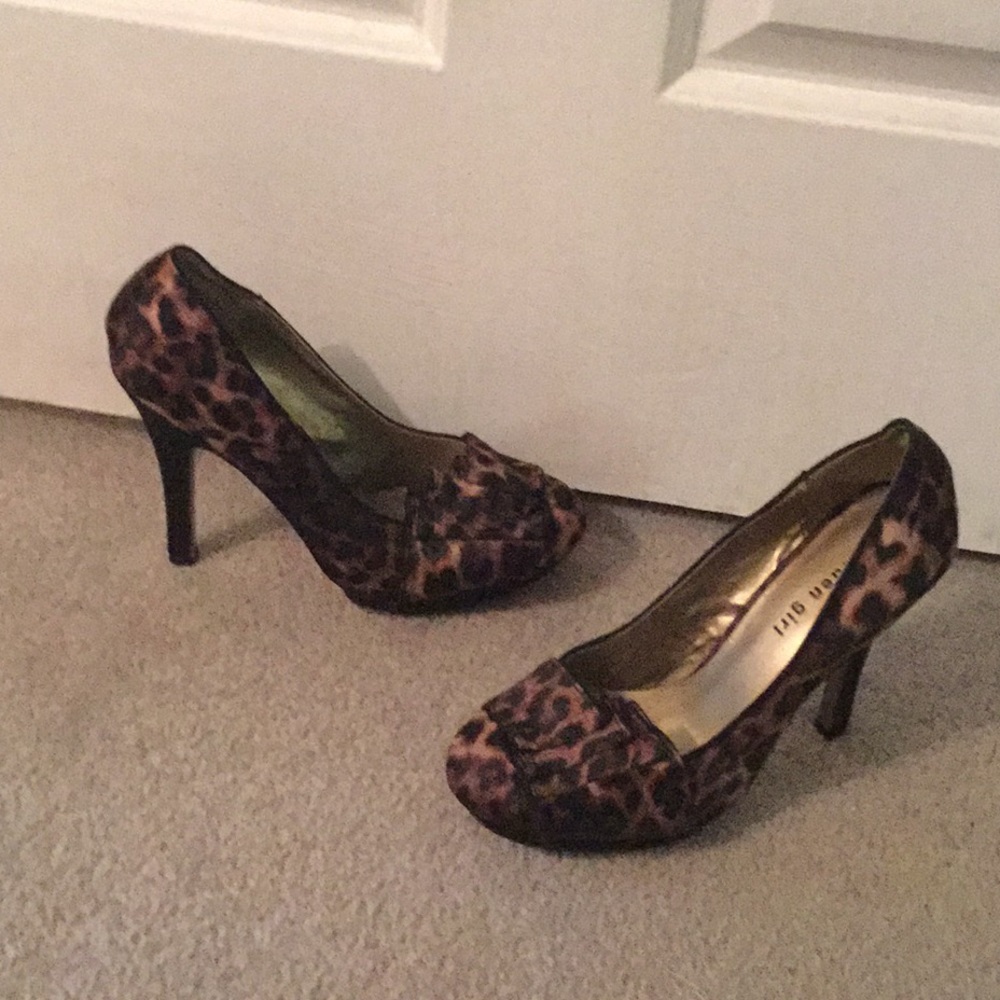 Cheetah Print Shoes