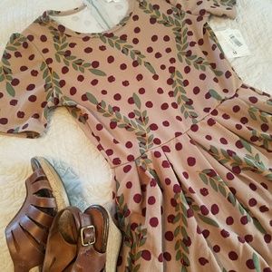 SALE! TODAY ONLY! Fall Amelia LuLaRoe Dress Medium