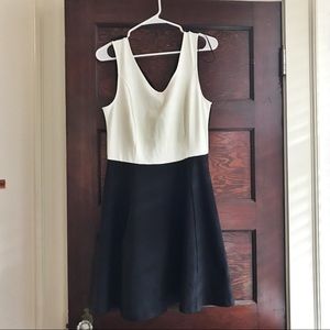 Cynthia Rowley Black and White Party Dress