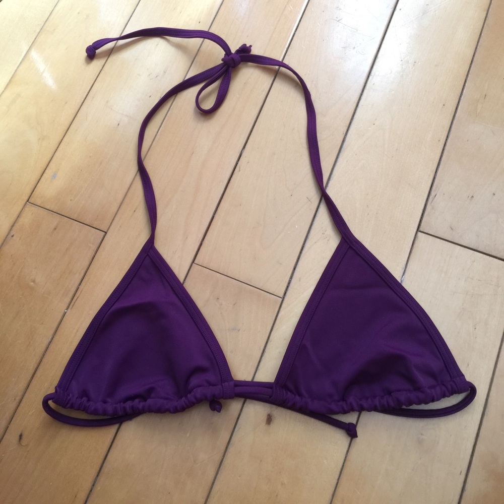 Purple Victoria's Secret Bikini Top