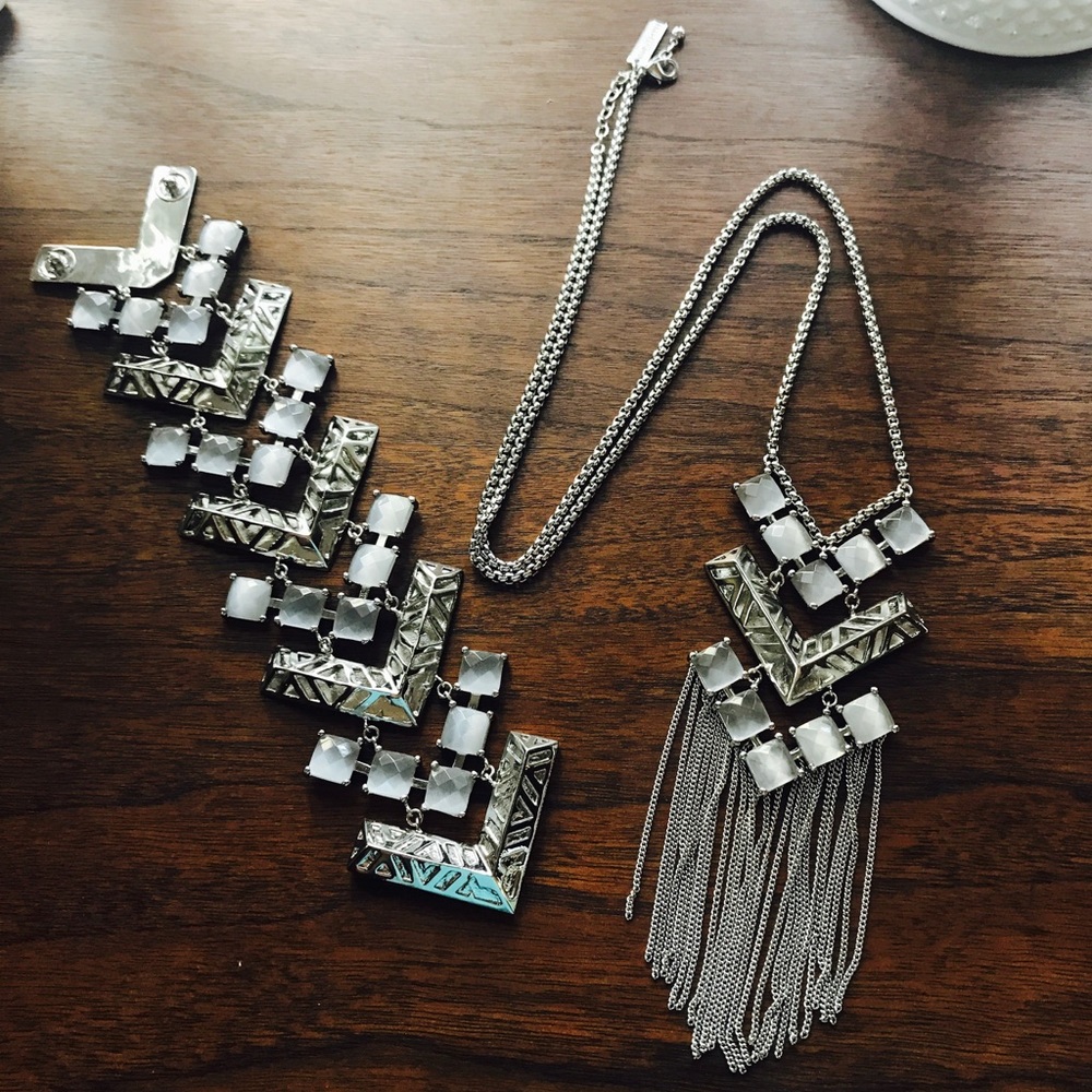 Kendra Scott Faye & Coco - Rare Silver Set!