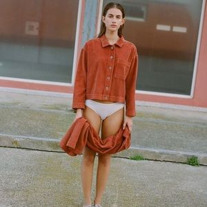 Paloma Wool Cotta jacket (red orange)