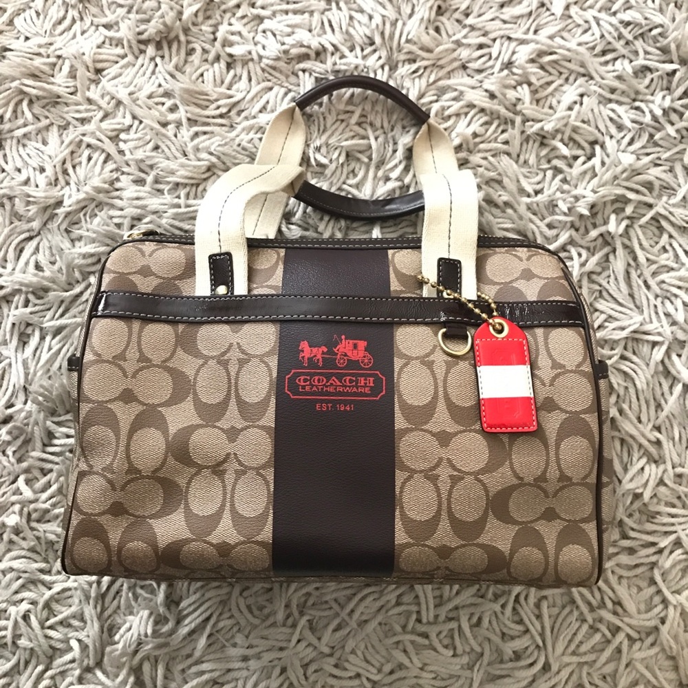 Vintage doctor coach bag