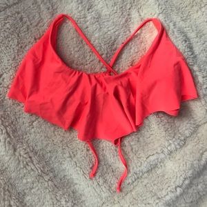 Coral/ Pink Bikini Top