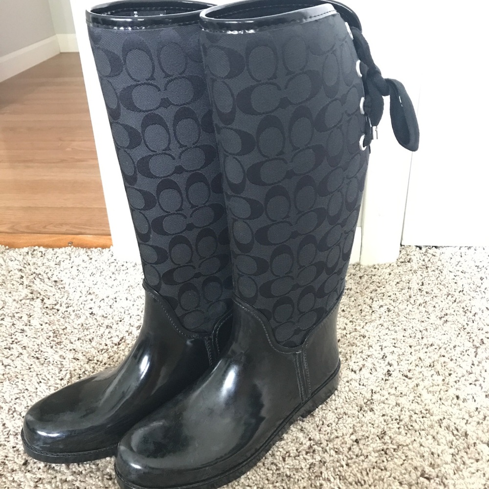 Coach Tristee Rain Boots