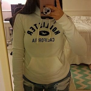 Hollister White Sweater