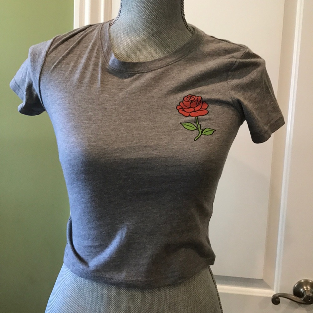 Cropped shirt