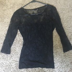 Black black h&m top