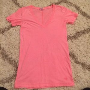 Victoria secret pink v-neck tshirt