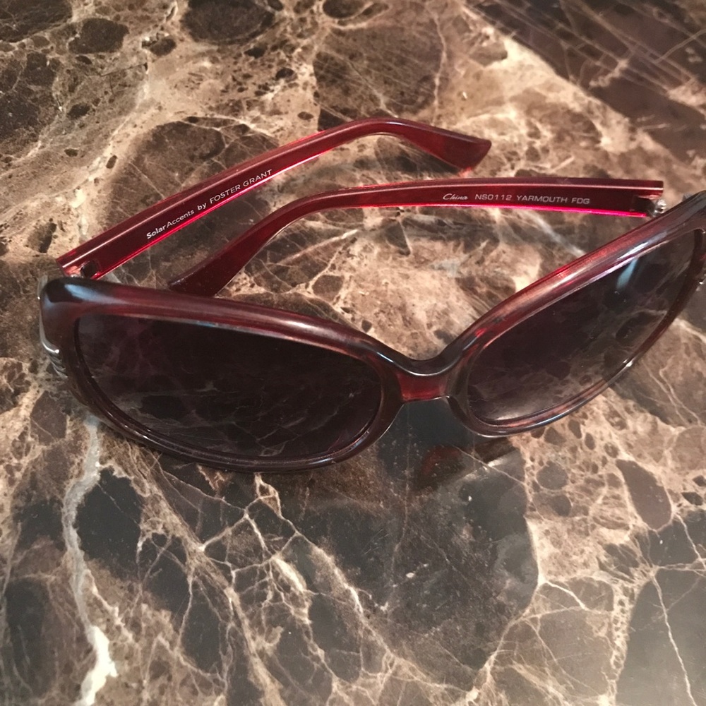 Sold Foster Grant Red Sunglasses 😎
