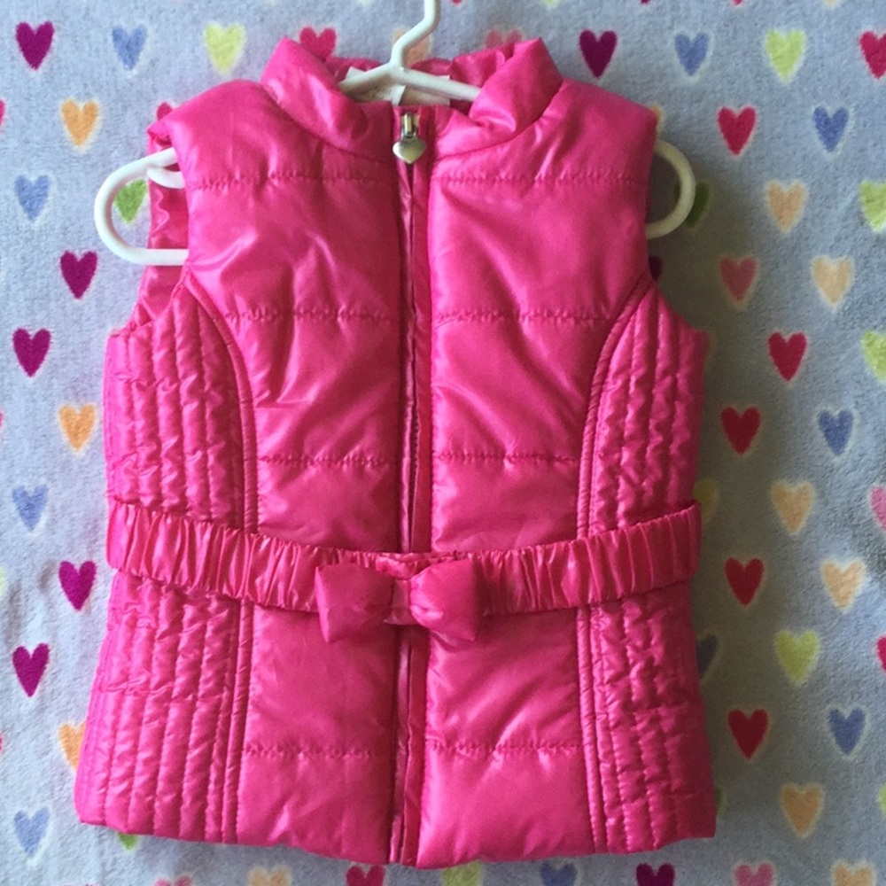 Toddler girl vest