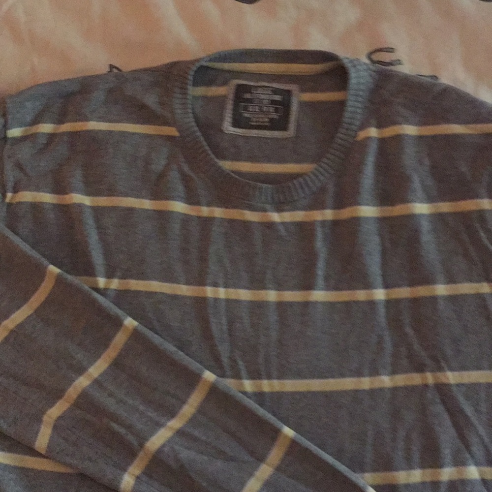 Men's striped sweater