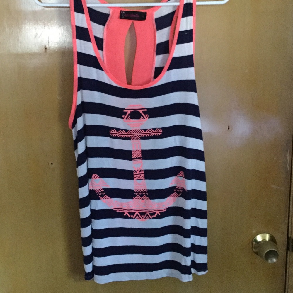 Stripped muscle tee
