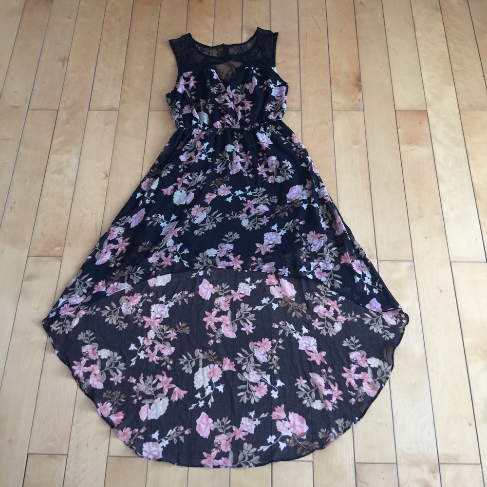 Forever21 Floral Hi-lo Dress
