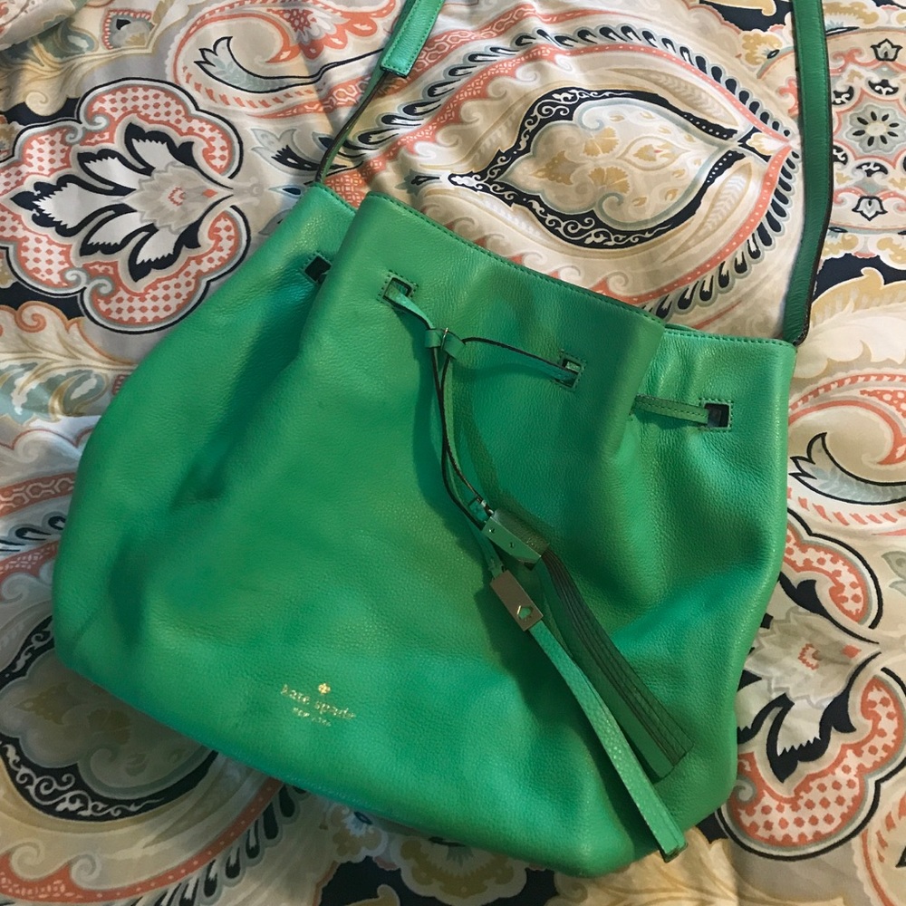 Kate Spade bucket bag.