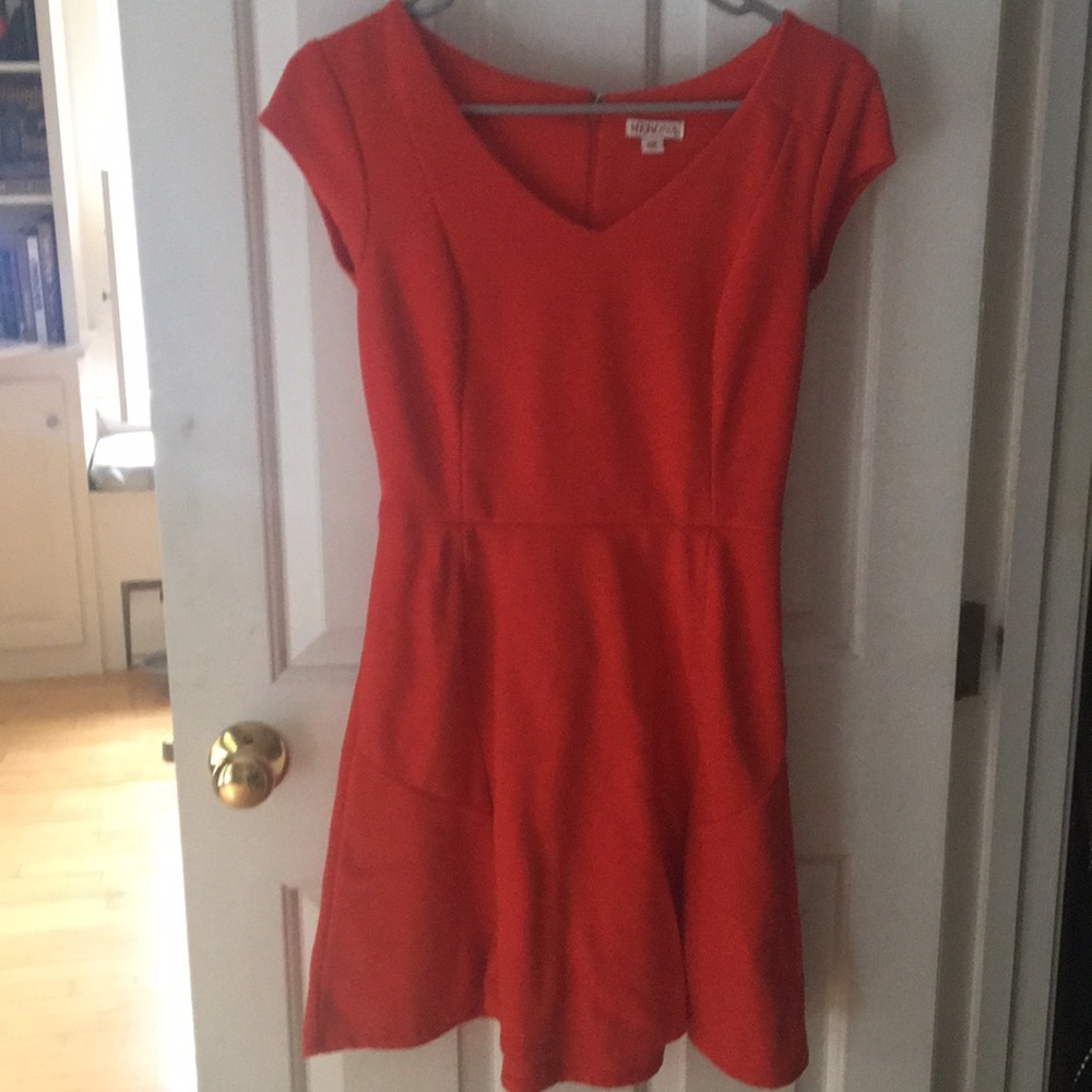 Merona burnt orange dress.