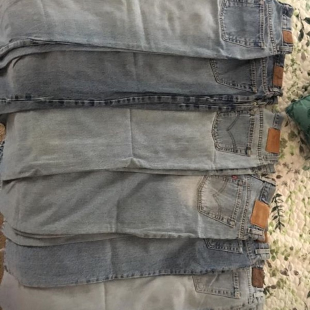 Assorted jeans