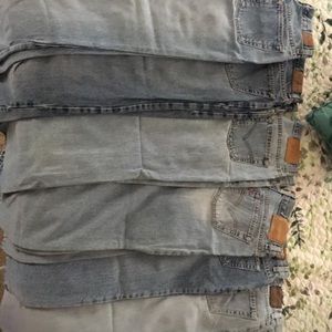 Assorted jeans
