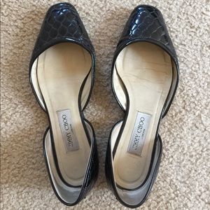 Authentic Jimmy Choo flat used