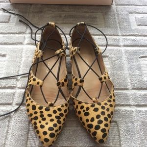 Loeffler Randall Ambra Lace Up Flats