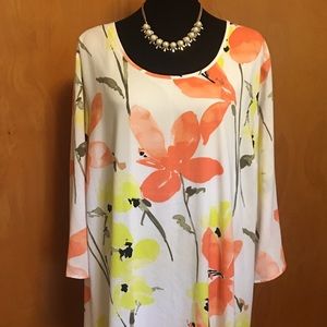 Stunning and Bright Floral Dress